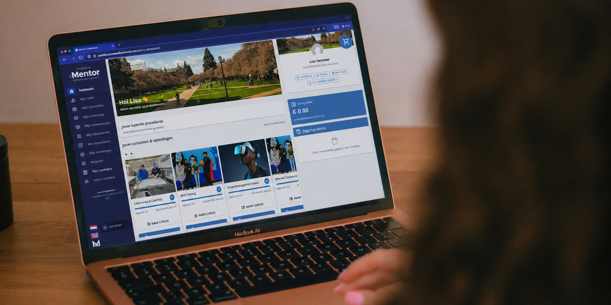 Deelnemerportaal voor opleiders: van vraag naar self-service