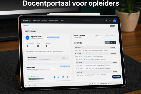 Docentportaal voor opleiders